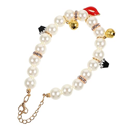 1PC Perl Cat- und Hundekragen Dekoratives Hals -Accessoire für Haustiere gewebte Design Bequeme Passform für Katzen und Hunde langlebig und einfach zu bedienen 1PC Perl Cat- und Hundekragen Dekoratives Hals -Accessoire für Haustiere gewebte Design Bequeme Passform für Katzen und Hunde langlebig und einfach zu bedienen von GMJGCIRVC
