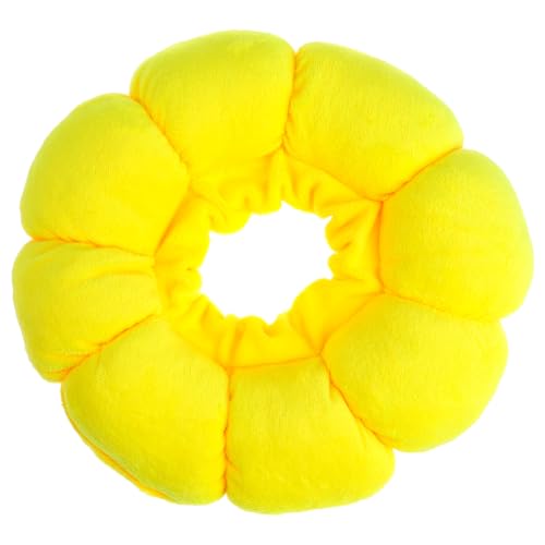Niedliche Sonnenblumenkatzenkragen weiche Kätzchen Donut Kegel Leichtes Kleidung resistent von GMJGCIRVC