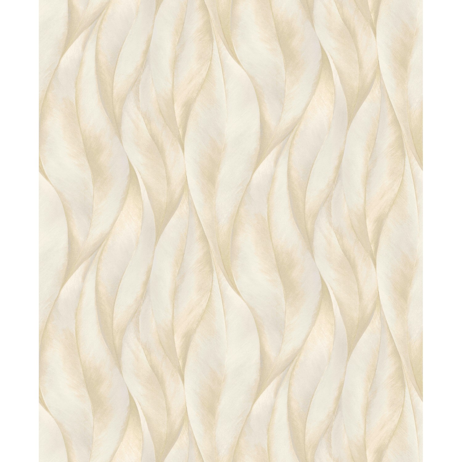 Erismann Vliestapete Guido Maria Kretschmer Fashion for Walls Blattmuster Creme von GMK