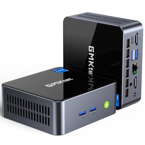 GMKtec M3 Plus Mini PC mit Intel Core i9 12900HK (14C/20T 5.0 GHz), 32GB DDR4 RAM + 1TB NVMe SSD, Mini Desktop Computer, Triple 4K Display, WiFi 6/BT5.2/USB-C/USB 3.2 Gen1*3/USB2.0/ von GMKtec