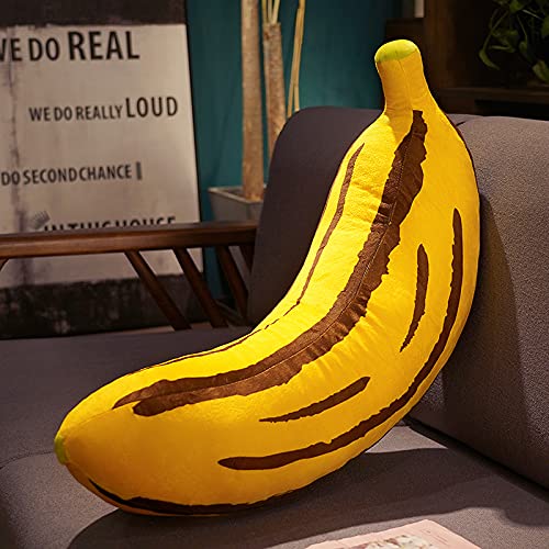 GMMAJ Simulation Banane Plüschtier Langes Kissen Mädchen Schlafen-Banane Langes Kissen,120CM von GMMAJ