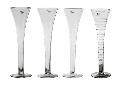 Cosy Trendy Champagnerglas 4 Stück Doppelwandig Champagne Glas Thermo Gläser Gläser von GMMH