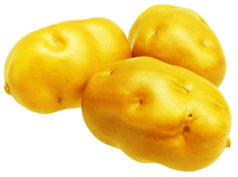 Deko Kartoffel 3 Stück Kunstobst Kunstgemüse künstliches Obst Gemüse Dekoration von GMMH