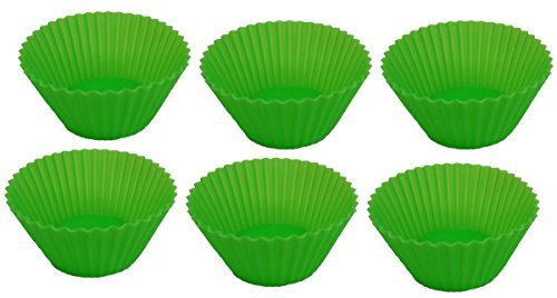 GMMH Cupcake Muffin Silikon Backform 6 Stück Durchmesser 9 cm, Silikonbackform Muffins und Minikuchen, Muffin Kuchen Muffinform Kuchenform GMMH Cupcake Muffin Silikon Backform 6 Stück Durchmesser 9 cm, Silikonbackform Muffins und Minikuchen, Muffin Kuchen Muffinform Kuchenform von GMMH