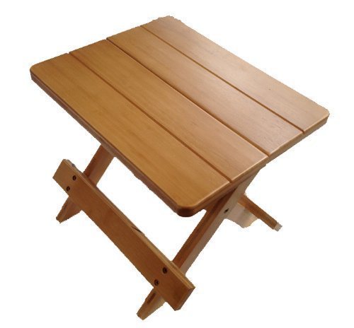 GMMH Klapphocker aus Holz Hocker Holzhocker Blumenhocker Klapptritt von GMMH