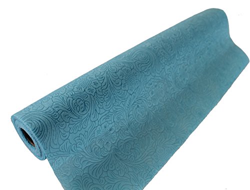 GMMH Tischläufer 50 cm Breit Hochzeit Taufe Konfirmation Kommunion Tischband 5 m (1,8€/m) (blau) von GMMH