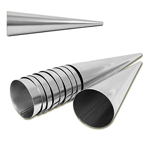 Schillerlockenform Sahnerollrn Trubotschki Backform Hörnchen Cremmrollen Schaumrollen 20 St Schillerlockenform Sahnerollrn Trubotschki Backform Hörnchen Cremmrollen Schaumrollen 20 St von rukauf