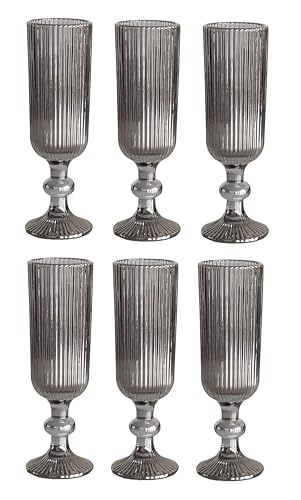 Vintage Rombus König Weinglas Glas Gläser Weingläser Wasserglas Longdrinkglas (LINIE Sektglas) von GMMH
