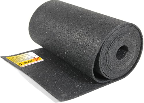Bautenschutzmatte aus Gummigranulat 5 mm 100 mm x 5 m von GMP
