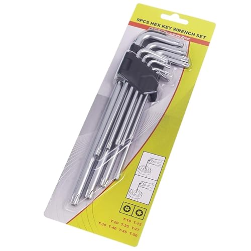 GMP TORX-SCHLÜSSELSATZ 9-TEILIG, LANG, AUFHÄNGER, BLISTER GMP14822SH GMP TORX-SCHLÜSSELSATZ 9-TEILIG, LANG, AUFHÄNGER, BLISTER GMP14822SH von GMP