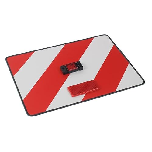 "ÜBERGRÖSSE" SCHILD MIT LED BELEUCHTUNG LINKS, 400X300MM, MIT RAHMEN TWY017LDR von GMP