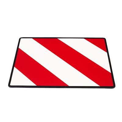 "ÜBERGRÖSSE" SCHILD OHNE BELEUCHTUNG RECHTS, MIT RAHMEN, 400X300MM TWY016PR von GMP