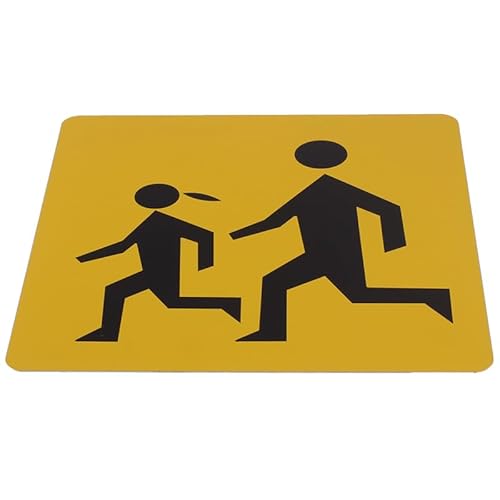 "VORSICHT KINDER" Schild vorne TWY051R von GMP