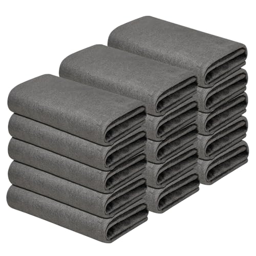 Thickened Magic Cleaning Cloth, Verdicktes Magisches Reinigungstücher, Mikrofasertücher Wiederverwendbare Fenstertuch Streifenfrei, Magisches Reinigungstuch für Autos Küche Glas (15, 30x30cm) von GMTEO