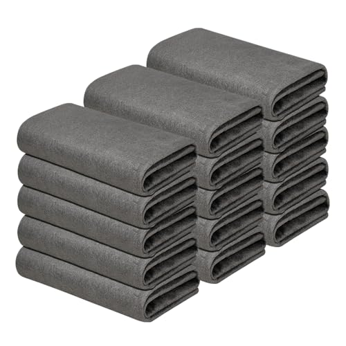 Thickened Magic Cleaning Cloth, Verdicktes Magisches Reinigungstücher, Mikrofasertücher Wiederverwendbare Fenstertuch Streifenfrei, Magisches Reinigungstuch für Autos Küche Glas (15, 30x40cm) von GMTEO