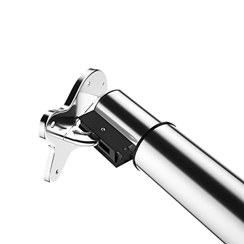 GMTSTHAZN Möbelbeine, Beine for Tische, Teleskopstangen-Stützfüße for DIY-Metallmöbel, schwarz, 71 cm, faltbares Frühstücksbarbein for Schrank, Küche, Arbeitsplatte, Beistelltisch(Ilver) von GMTSTHAZN