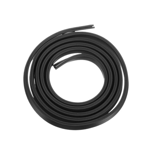 Gummi-Glasdichtungsstreifen, 1 Stück, schwarzer U-förmiger Gummidichtungsstreifen, 5 Meter Kantenschutz for Autotüren, Glas- und Metallplatten (5 x 8 x 11 mm)(4x7x10mm) von GMTSTHAZN