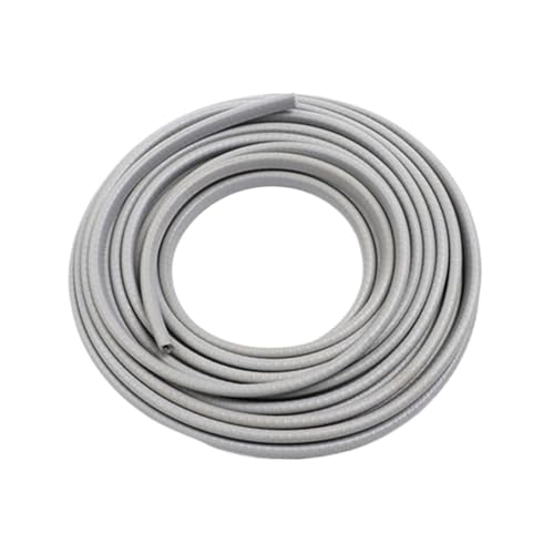 Gummi-Glasdichtungsstreifen, 1-teiliger Gummi-Antikollisionsstreifen, Kratzschutzstreifen for Autotürkanten mit U-förmiger Autodichtungsschutzleiste aus Stahl (rot, 1 Meter)(Gray,3meters) von GMTSTHAZN