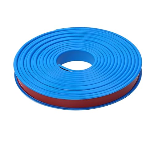 Gummi-Glasdichtungsstreifen, 5 m Kantendichtungsstreifen, U-förmiger Kantenstreifen, selbstklebender Schutz for Furniermöbelkanten, 1 Stück (rot, 9 mm)(Blue,18mm) von GMTSTHAZN