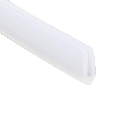 Gummi-Glasdichtungsstreifen, U-Kanal-Dichtungsstreifen aus Silikonkautschuk for Duschtüren, Kantenschutz for Verglasung, 1 Stück (22 mm x 18 mm x 1 Meter)(4MMX7MMX5METERS) von GMTSTHAZN