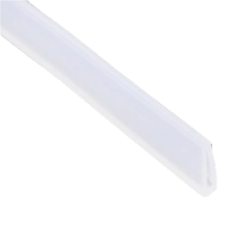 Gummi-Glasdichtungsstreifen, U-Kanal-Dichtungsstreifen aus Silikonkautschuk for Duschtüren, Kantenschutz for Verglasung, 1 Stück (22 mm x 18 mm x 1 Meter)(4MMX9MMX1METER) von GMTSTHAZN