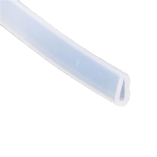 Gummi-Glasdichtungsstreifen, U-Kanal-Dichtungsstreifen aus Silikonkautschuk for Duschtüren, Kantenschutz for Verglasung, 1 Stück (22 mm x 18 mm x 1 Meter)(5MMX12MMX3METERS) von GMTSTHAZN