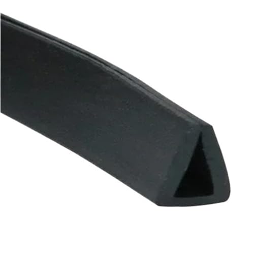 Gummi-Glasdichtungsstreifen, schwarzer U-förmiger Gummi-Dichtungsstreifen for mechanische Kantenstreifen im Auto, Metall-Eckenschutzschild, 1 Stück (20 mm x 30 mm x 1 Meter)(5MMX10MMX4METERS) von GMTSTHAZN