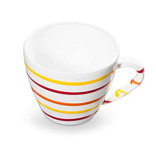 GMUNDNER KERAMIK Cappuccino Tasse Gourmet Füllmenge : 0.16 Liter Landlust Geschirr, handgemacht in Österreich von GMUNDNER KERAMIK