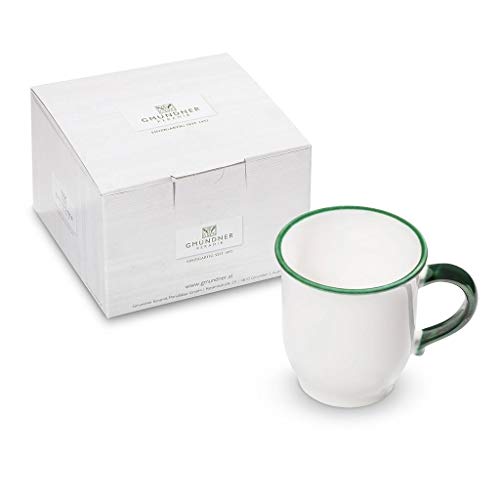 GMUNDNER KERAMIK Schokotasse Füllmenge : 0.3 Liter Grüner Rand Geschirr, handgemacht in Österreich GMUNDNER KERAMIK Schokotasse Füllmenge : 0.3 Liter Grüner Rand Geschirr, handgemacht in Österreich von GMUNDNER KERAMIK