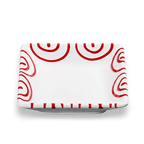 GMUNDNER KERAMIK Snackschale Grösse: l= 11 cm x b= 11 cm x h= 2.8 cm Rotgeflammt Geschirr, handgemacht in Österreich GMUNDNER KERAMIK Snackschale Grösse: l= 11 cm x b= 11 cm x h= 2.8 cm Rotgeflammt Geschirr, handgemacht in Österreich von GMUNDNER KERAMIK