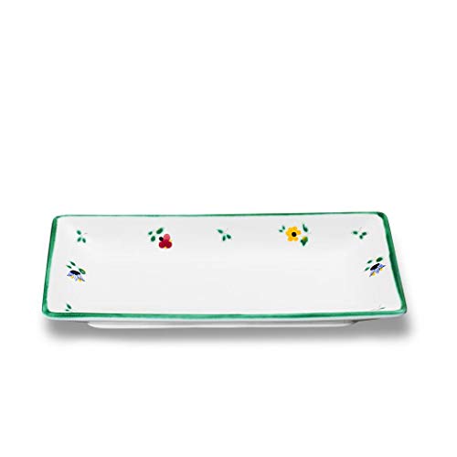 GMUNDNER KERAMIK Snackschale Grösse: l= 22 cm x b= 11 cm x h= 2.7 cm Streublume Geschirr, handgemacht in Österreich GMUNDNER KERAMIK Snackschale Grösse: l= 22 cm x b= 11 cm x h= 2.7 cm Streublume Geschirr, handgemacht in Österreich von GMUNDNER KERAMIK