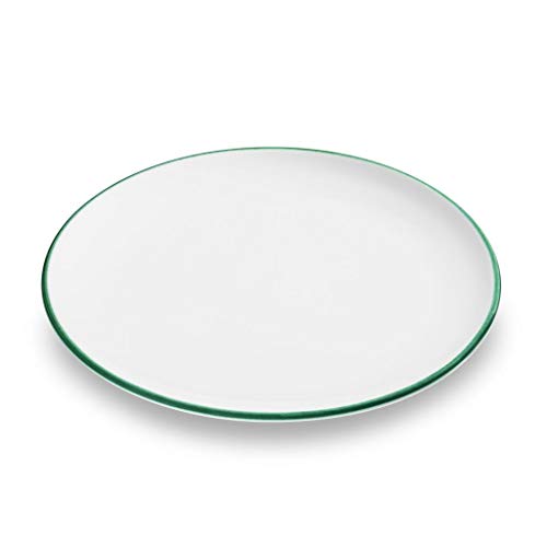 GMUNDNER KERAMIK Speiseteller Cup Durchmesser : 25 cm Grüner Rand Geschirr, handgemacht in Österreich GMUNDNER KERAMIK Speiseteller Cup Durchmesser : 25 cm Grüner Rand Geschirr, handgemacht in Österreich von GMUNDNER KERAMIK