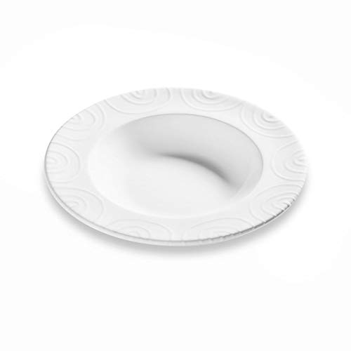 GMUNDNER KERAMIK Suppenteller Gourmet Durchmesser : 24 cm Weißgeflammt Geschirr, handgemacht in Österreich GMUNDNER KERAMIK Suppenteller Gourmet Durchmesser : 24 cm Weißgeflammt Geschirr, handgemacht in Österreich von GMUNDNER KERAMIK