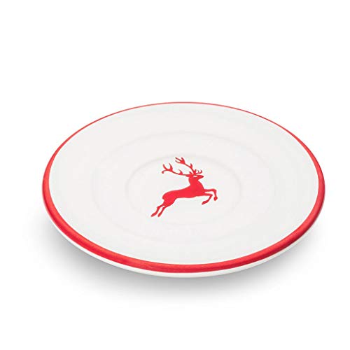 GMUNDNER KERAMIK Unterteller Espresso Gourmet Durchmesser : 11 cm rubinroter Hirsch Geschirr, handgemacht in Österreich GMUNDNER KERAMIK Unterteller Espresso Gourmet Durchmesser : 11 cm rubinroter Hirsch Geschirr, handgemacht in Österreich von GMUNDNER KERAMIK
