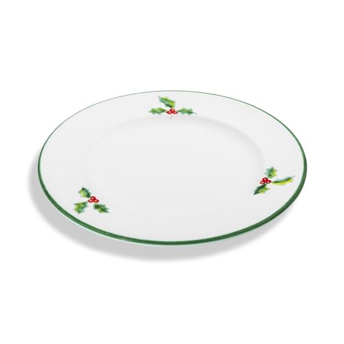 GMUNDNER KERAMIK Winterbeere, Dessertteller Gourmet (Ø 22cm), handgemacht in Österreich von GMUNDNER KERAMIK