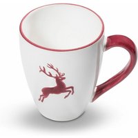 Bordeauxr. Hirsch, Frühstücksbecher Max 0,3 Liter - Gmundner Keramik Bordeauxr. Hirsch, Frühstücksbecher Max 0,3 Liter - Gmundner Keramik von GMUNDNER KERAMIK