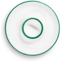 Gmundner Keramik - Eierbecher glatt 12 cm Grüner Rand Gmundner Keramik - Eierbecher glatt 12 cm Grüner Rand von GMUNDNER KERAMIK