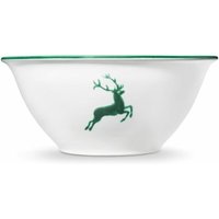 Grüner Hirsch, Salatschüssel (ø 33cm) - Gmundner Keramik von GMUNDNER KERAMIK