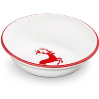 Rubinroter Hirsch, Müslischale klein (ø 14cm) - Gmundner Keramik von GMUNDNER KERAMIK