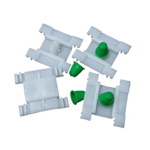 GMVGKLCPCF 10 STÜCKE Autotürverkleidungs-Beulenstreifen-Clips aus Kunststoff, Formteil, kurzer Stiel, passend for Volkswagen Golf MK3 1H0853585, Türverkleidungs-Clips von GMVGKLCPCF