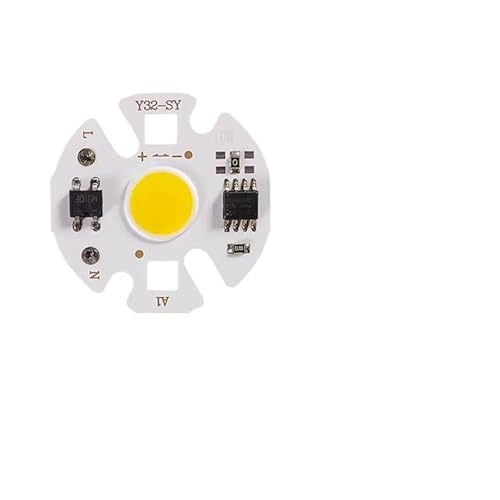 GMVGKLCPCF 10 Stück LED-Chip 20 W 30 W 50 W Smart COB-Lampenperlen LED-Lampe ohne Treiber DIY Outdoor-Chip-Licht-Flutlicht-Scheinwerfer(220V-10PCS-01,Warm White) von GMVGKLCPCF