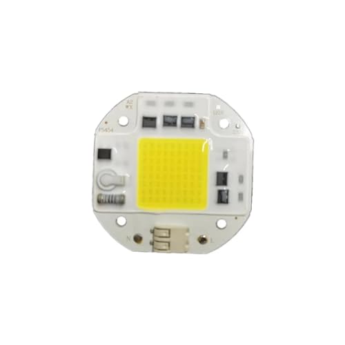 GMVGKLCPCF 100W 70W 50W COB LED Chip Geeignet für Strahler Fluter 220V 110V Integrierte LED-Lichtperlen Aluminium F5454 Weiß Warmes Vollspektrum(Kaltweiß,220V_50W) von GMVGKLCPCF