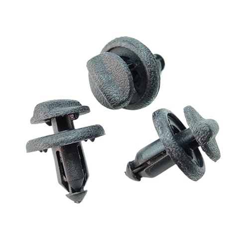 GMVGKLCPCF 2/10/20X Passend for Nissan Juke F15 Frühtyp 799161KA3A Schwarzer Kunststoff Kofferraum Fracht Paket Regal Clip Halterung Halteklammern(10 PCS) von GMVGKLCPCF