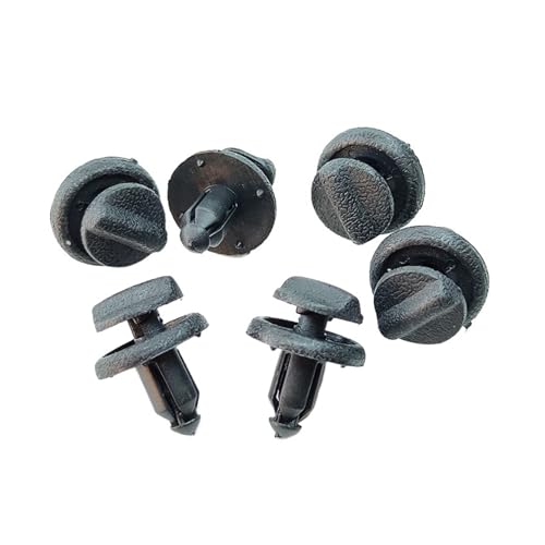 GMVGKLCPCF 2/10/20X Passend for Nissan Juke F15 Frühtyp 799161KA3A Schwarzer Kunststoff Kofferraum Fracht Paket Regal Clip Halterung Halteklammern(20 PCS) von GMVGKLCPCF