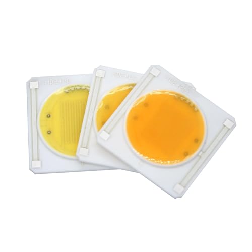 GMVGKLCPCF 2 stücke Led Cob Keramik Chips 220 v 12 W 15 W 20 W 30 W 40 W Power led Keine Notwendigkeit Treiber Helle for Led Lampe Led-strahler Birne Weiß Led-modul(Coldwhite,20W) von GMVGKLCPCF