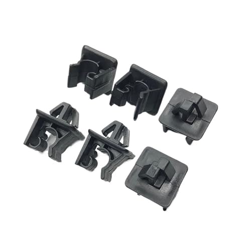 GMVGKLCPCF 20/10 Stück Clips Fastener Schwarz Auto Motorhaube Stützstange Klemmclip Kit Passend for Kia Fit for Hyundai 81174-21010/8117421010(20PCS) von GMVGKLCPCF
