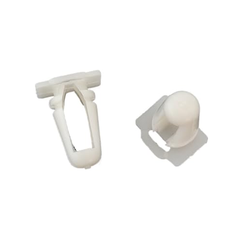 GMVGKLCPCF 20 STÜCKE Türschweller-verschleiss-platten-clips Passend for Volkswagen Golf Jetta 191853577 Trim Montagehalterung Clip Autoverschlüsse(100pcs) von GMVGKLCPCF