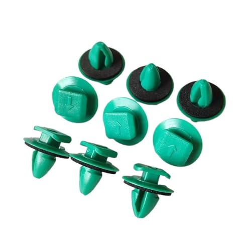 GMVGKLCPCF 30/50 Stück Türpfostenverkleidung, Seitenkotflügel, hintere Radlaufverbreiterungen und Zierleistenclips, passend for Fiat 500X 71748293, for Jeep-Befestigungsclips(50pcs) von GMVGKLCPCF