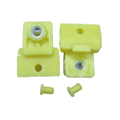 GMVGKLCPCF 4/2 Stücke Auto Fenster Glas Halter Basis Fit for Isuzu Pickup Verschluss Innen Teile 43.3 * 33,4mm Clip Ersatz Zubehör(2 pcs) von GMVGKLCPCF