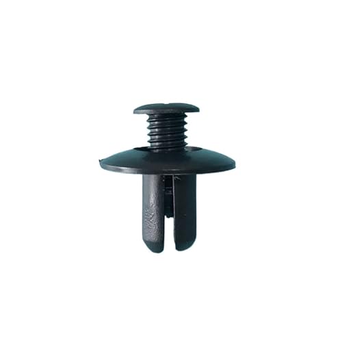 GMVGKLCPCF 50/100 Stück 8 mm Auto-Clips, universell einsetzbar, Kunststoff-Spreiznieten, Auto-Dekoration, Ordner, Tür, Push-Typ, Zierplatten-Clips(100 pieces) von GMVGKLCPCF